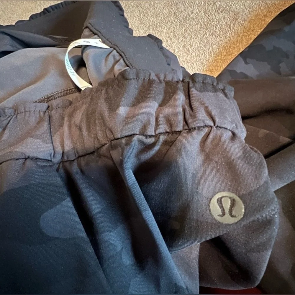 Lululemon Keep Moving Pant 7/8 High-Rise‎ Incognito Camo Multi Grey Jogger 14